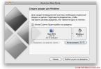 A Windows telepítése Mac számítógépre: utasítások egy új operációs rendszer telepítéséhez