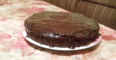 Schneller und leckerer Schokoladenkuchen im Ofen